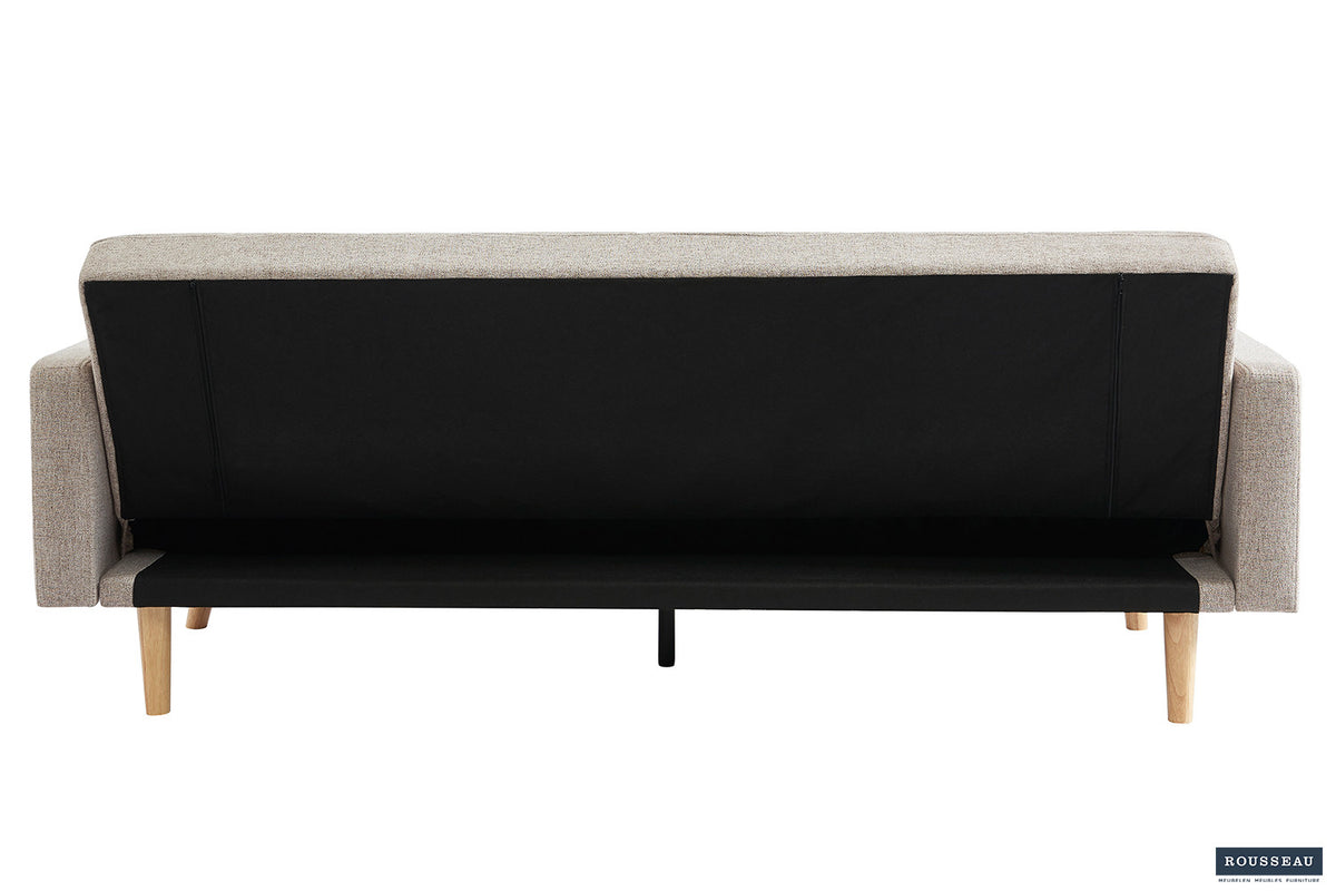 Canapé-lit « Adana » Tissu Davis Neve 13 Beige