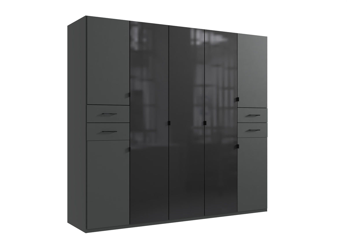 Wimex - Kleerkast Danzig - 7 deuren - 4 laden - 225xh208x58cm