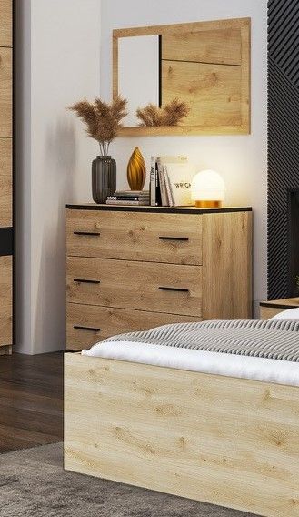 JAD - Commode Sandra - Lichte Eik - 90x110x48cm