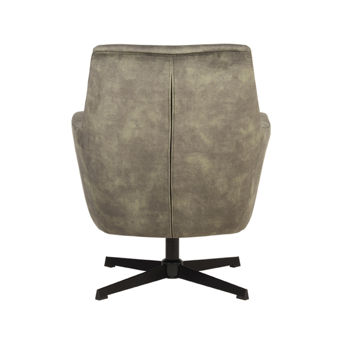 LABEL51  - Fauteuil Toby - Hunter - Velours - 85x50 cm