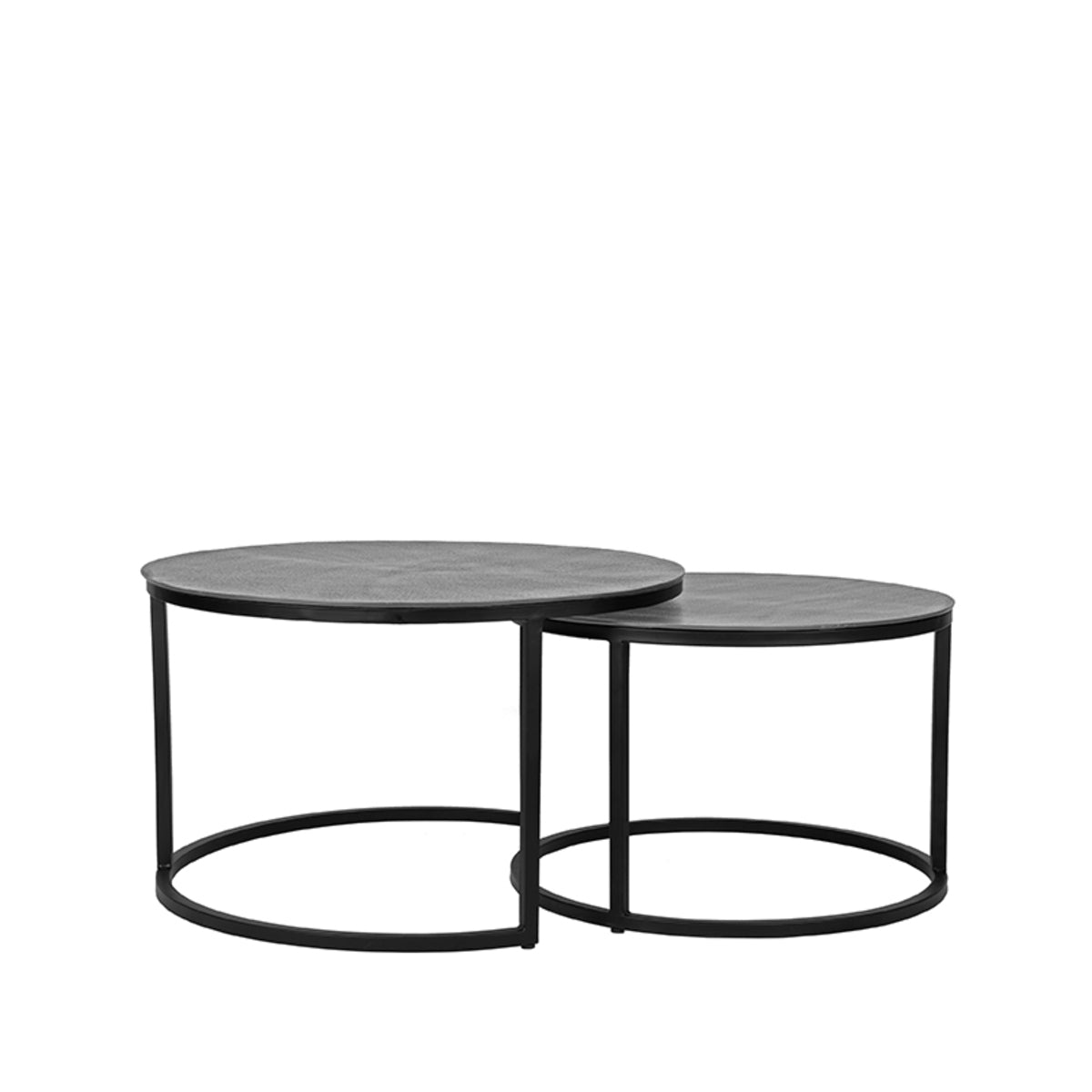 LABEL51 Table basse Grand - Frêne antique - Métal - 75 cm