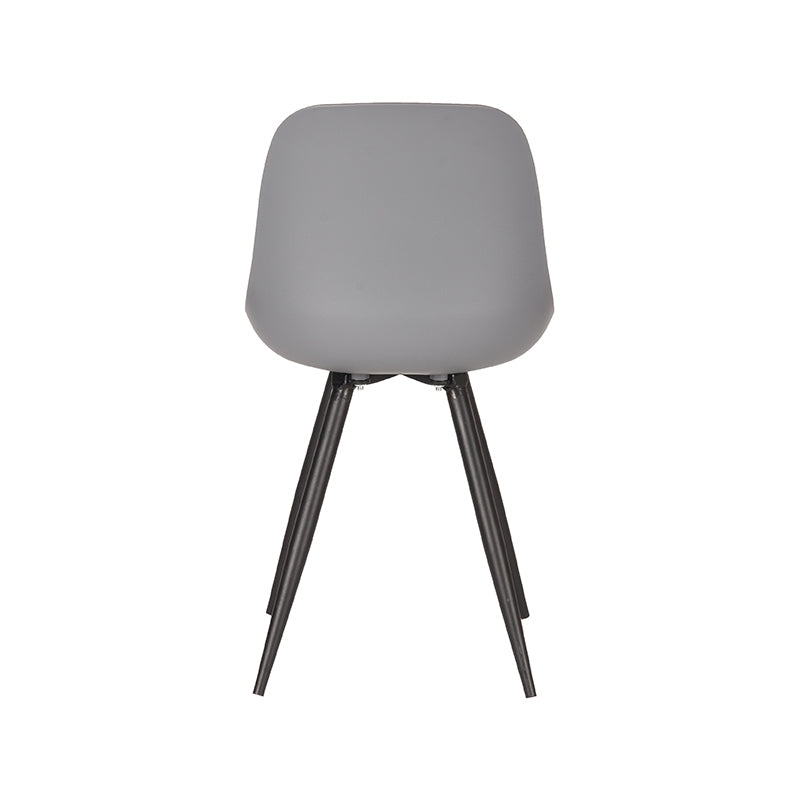 LABEL51 Chaise de salle à manger Monza - Anthracite - Plastique