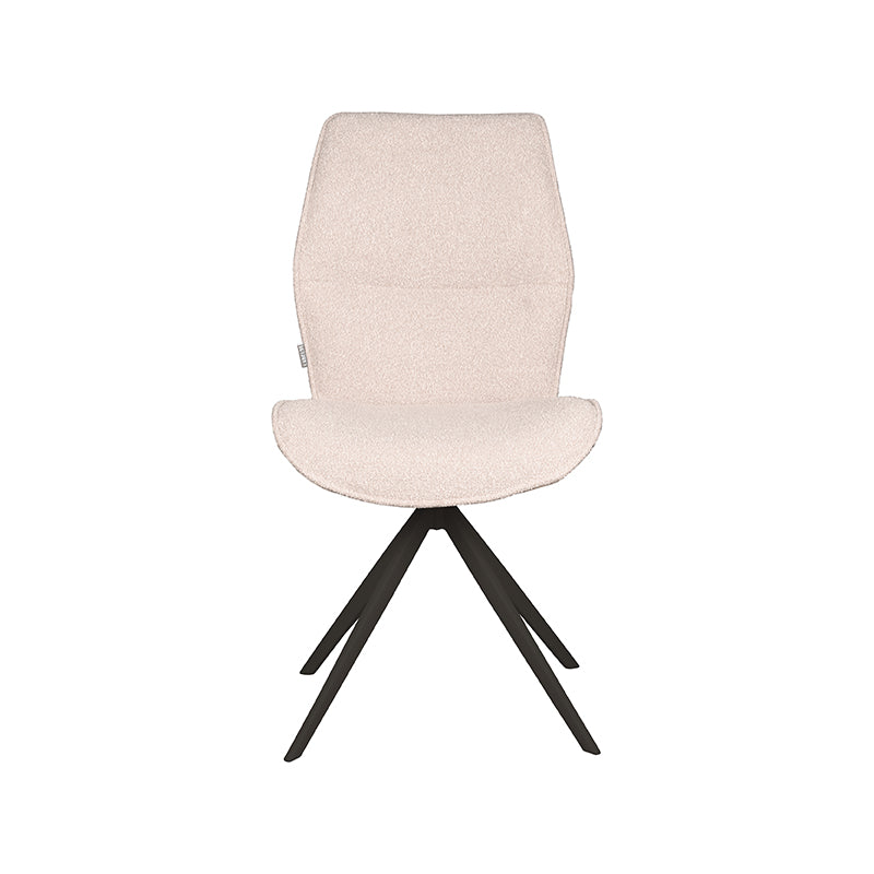 LABEL51 Eetkamerstoel Comfy - Naturel - Boucle