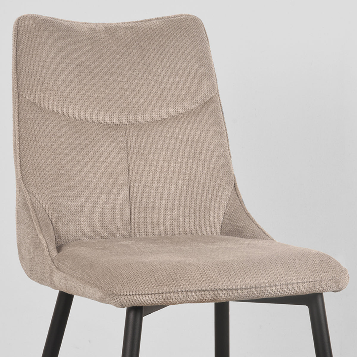 LABEL51 Chaise de salle à manger Riv - Clay - Synthétique