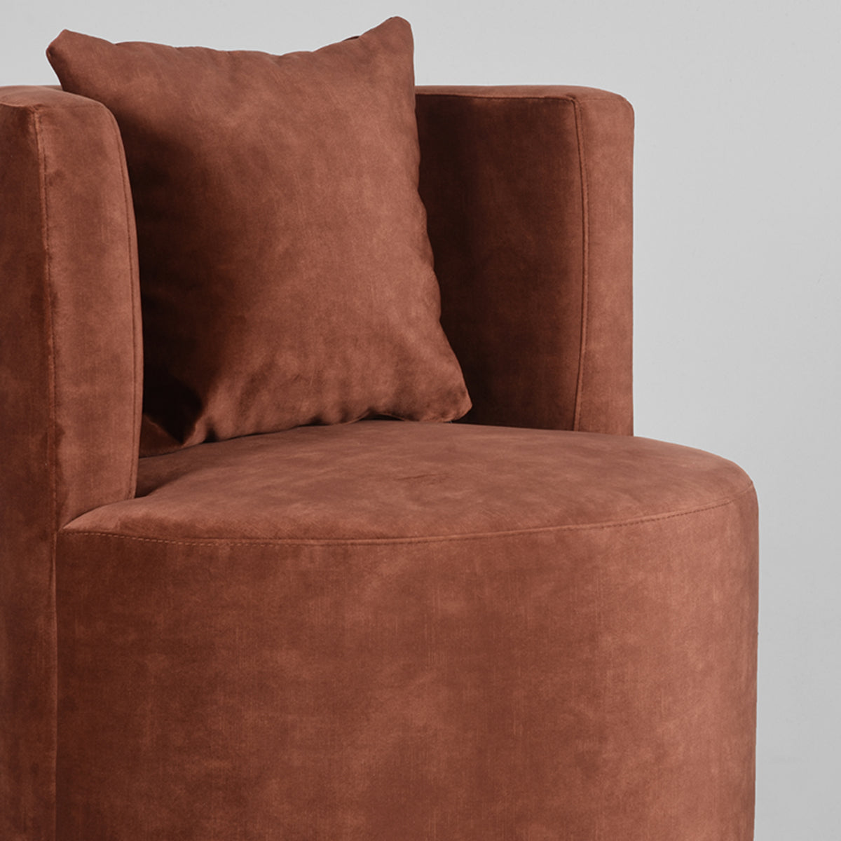 LABEL51  - Fauteuil Evy - Rust - Velours