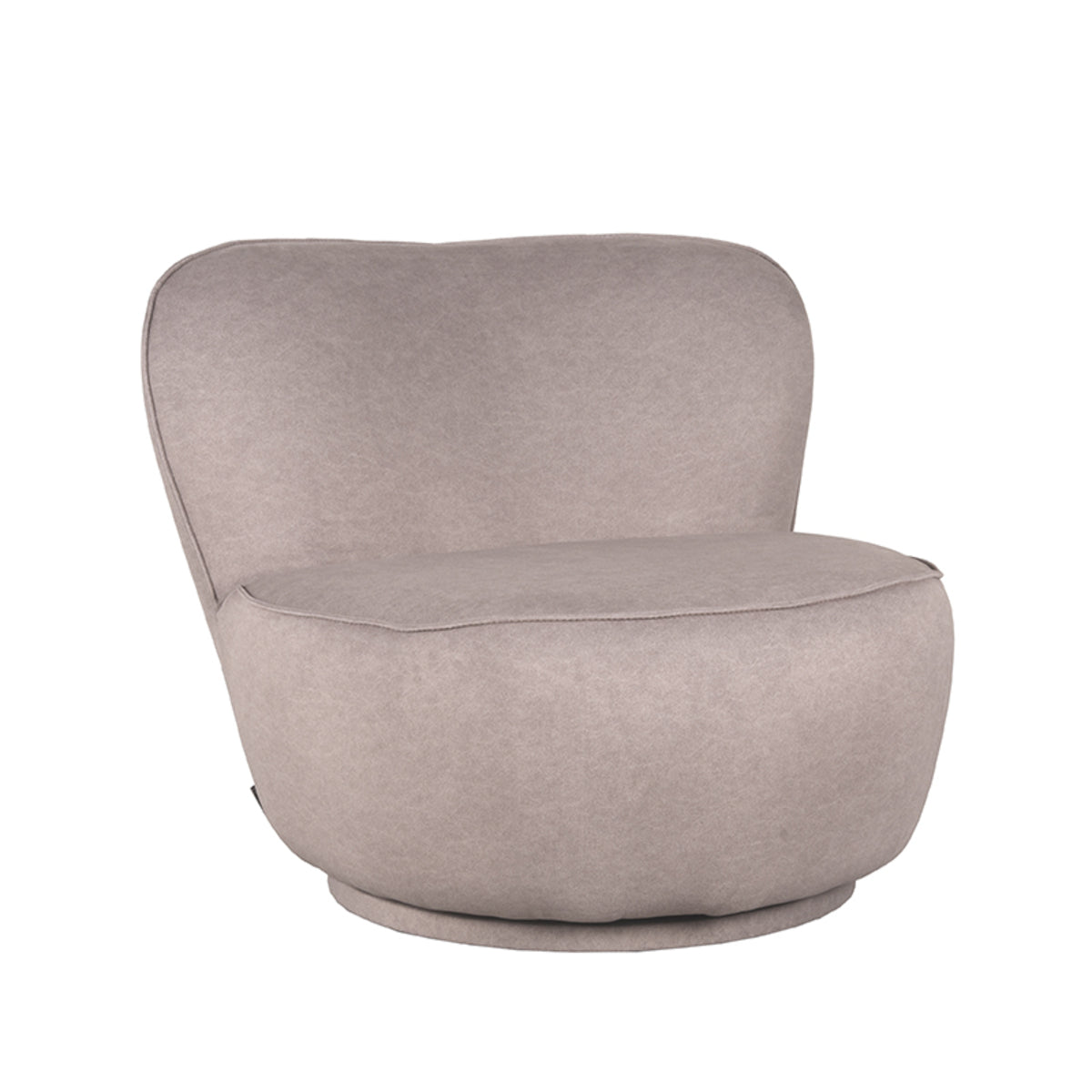 LABEL51 - Fauteuil Bunny - Taupe - Microfiber