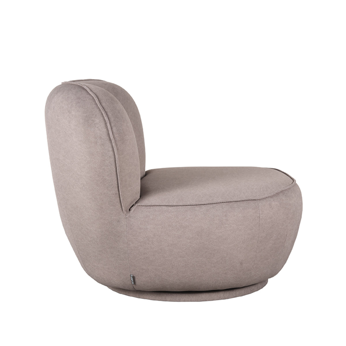 LABEL51 - Fauteuil Bunny - Taupe - Microfiber