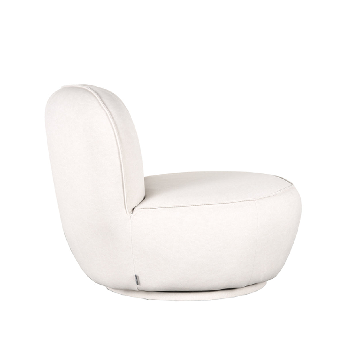 LABEL51 - Fauteuil Bunny - Crème - Microfiber