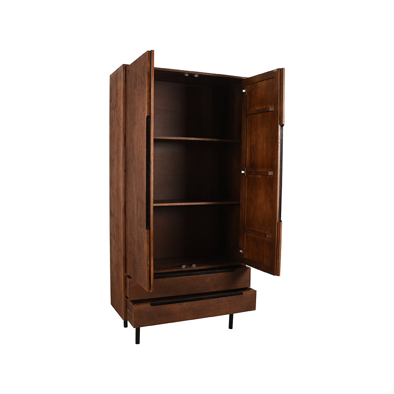 LABEL51 Armoire de montagne Rio - Espresso - Bois de manguier