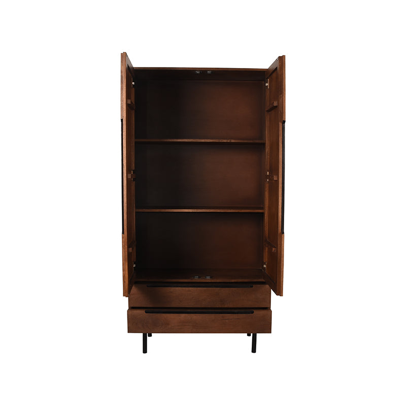 LABEL51 Armoire de montagne Rio - Espresso - Bois de manguier