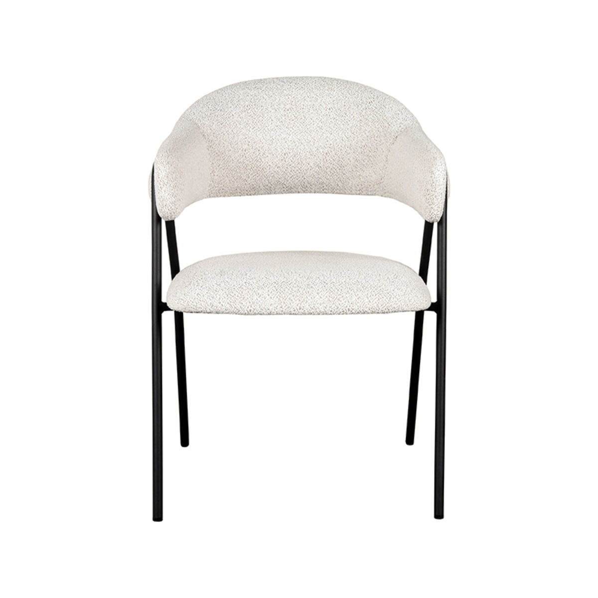 LABEL51 Eetkamerstoel Lowen - Ecry - Boucle