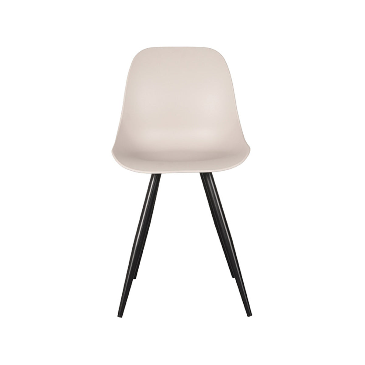 LABEL51 Chaise de salle à manger Monza - Sable - Plastique
