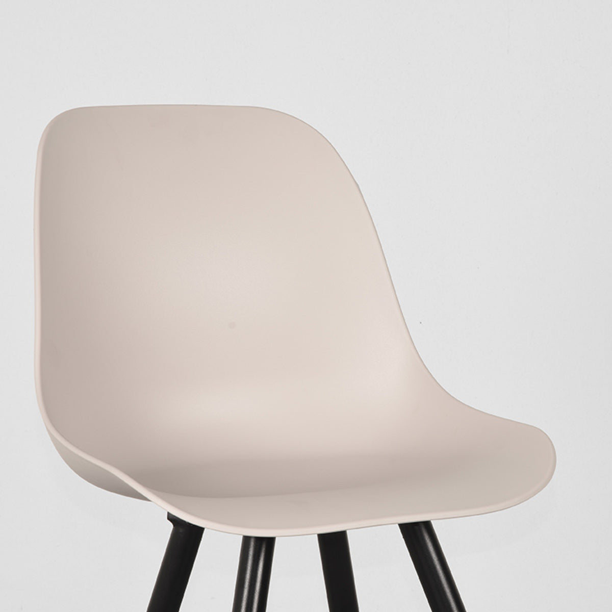 LABEL51 Chaise de salle à manger Monza - Sable - Plastique