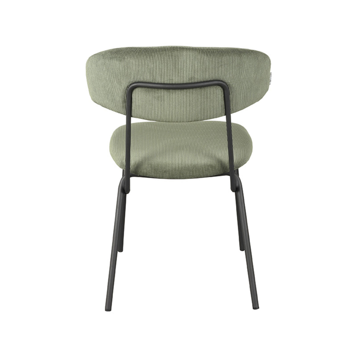 LABEL51 - Eetkamerstoel Zack - Forest - Ribcord - 79x43 cm