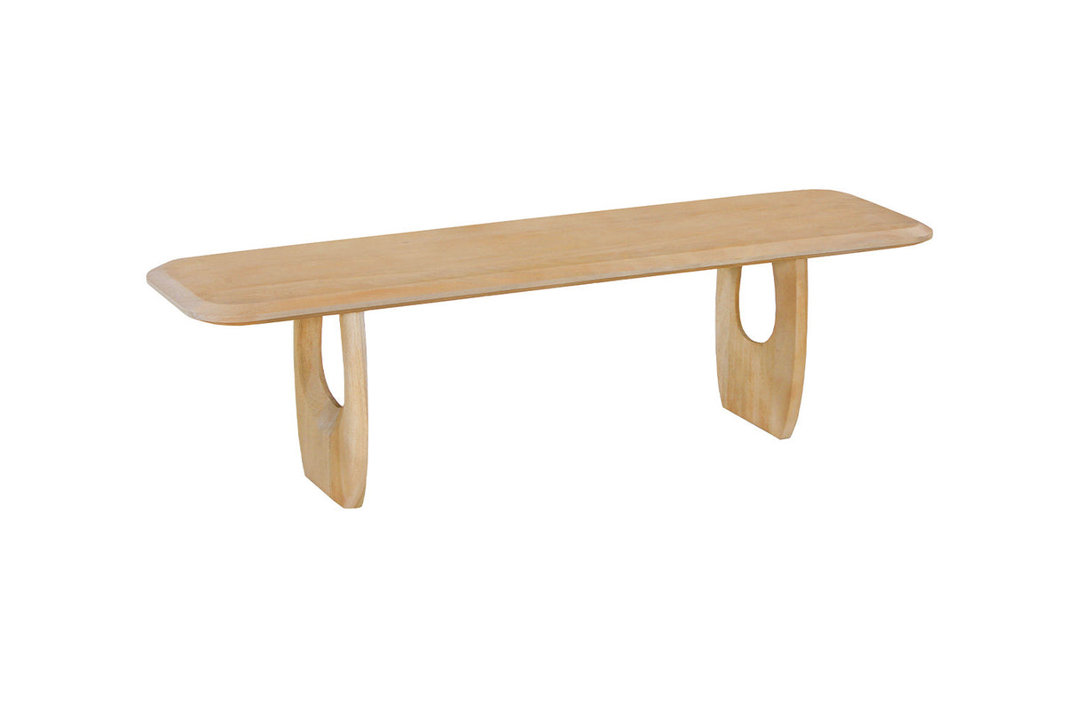 Rousseau - TV meubel Braga - Mangohout Amandel - 45x160x45 cm