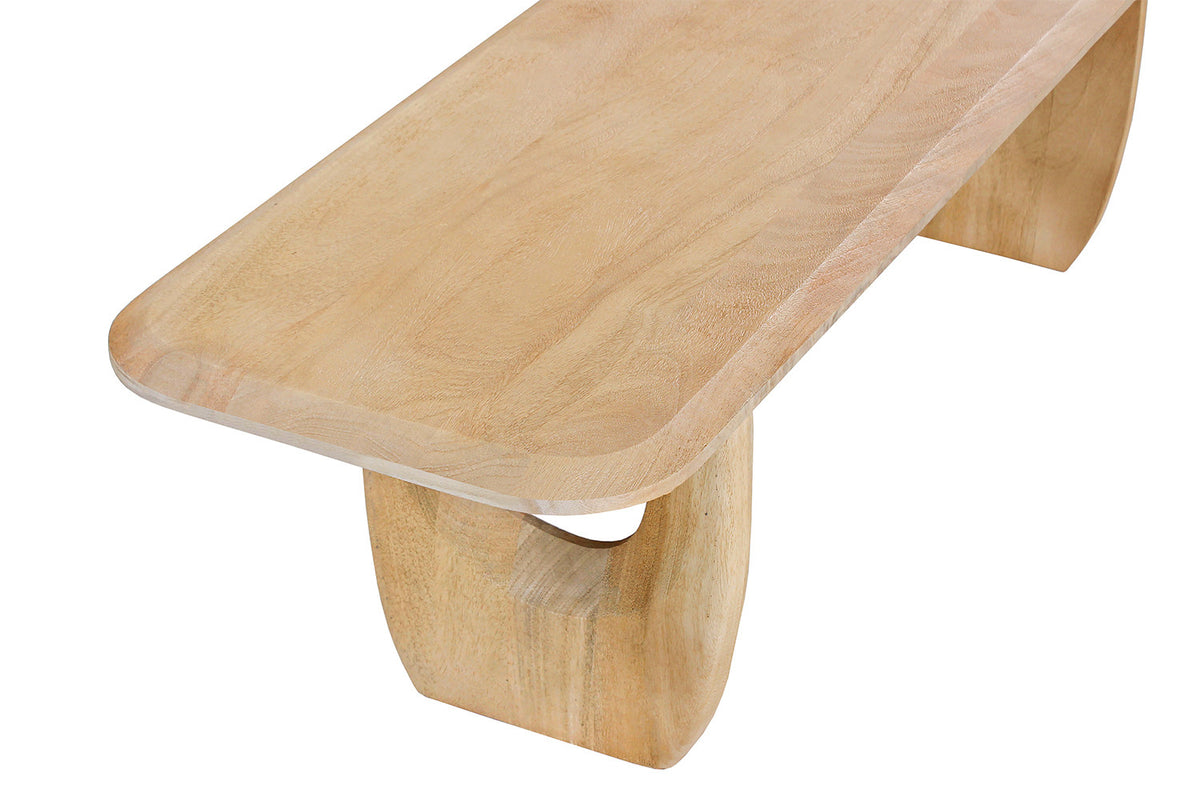 Rousseau - TV meubel Braga - Mangohout Amandel - 45x160x45 cm
