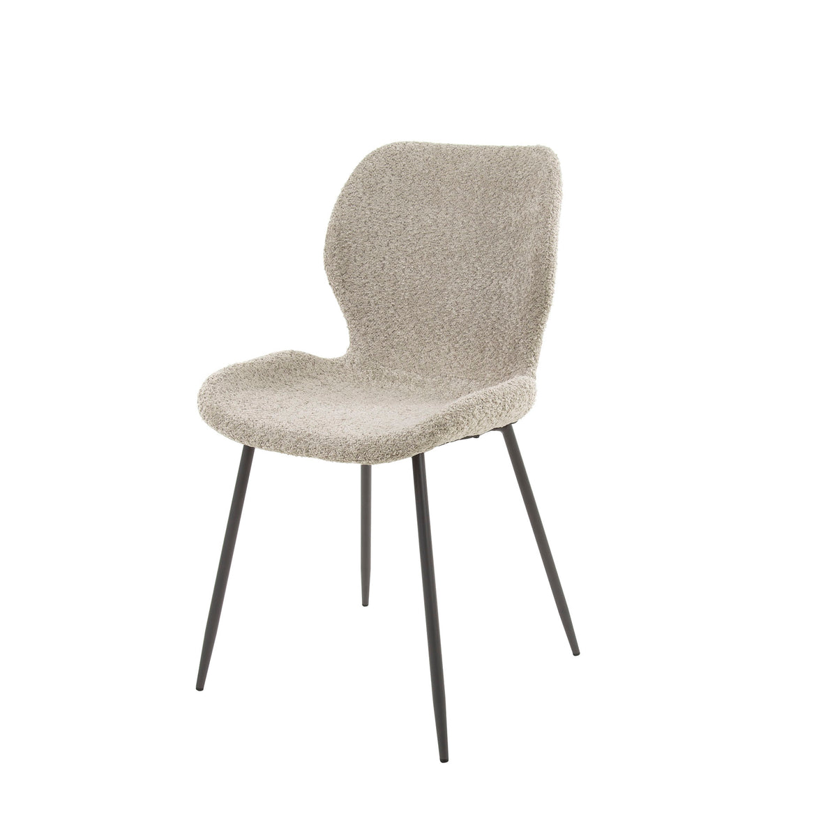 ZST - Chaise de salle à manger Rondea 3738/54B – Bouclé sable