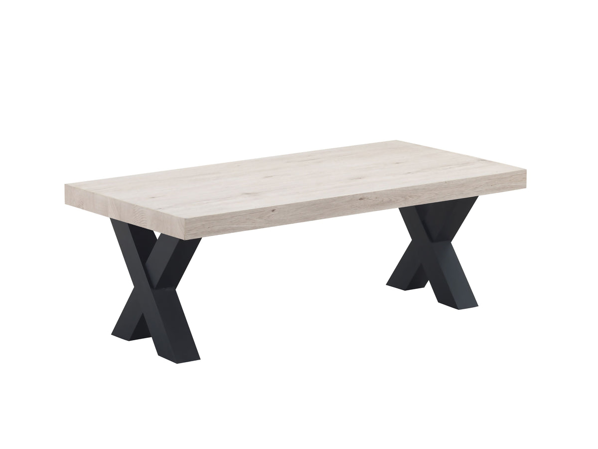 Salontafel Ontario - Natuurlijke Eik - 130x45x65cm