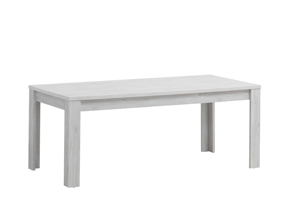 Image of TYC - Eettafel Ozark - Lichtgrijze Eik - 170x76x90cm. Stevige eetkamertafel geschikt voor elke woonkamer en hedendaags interieur....