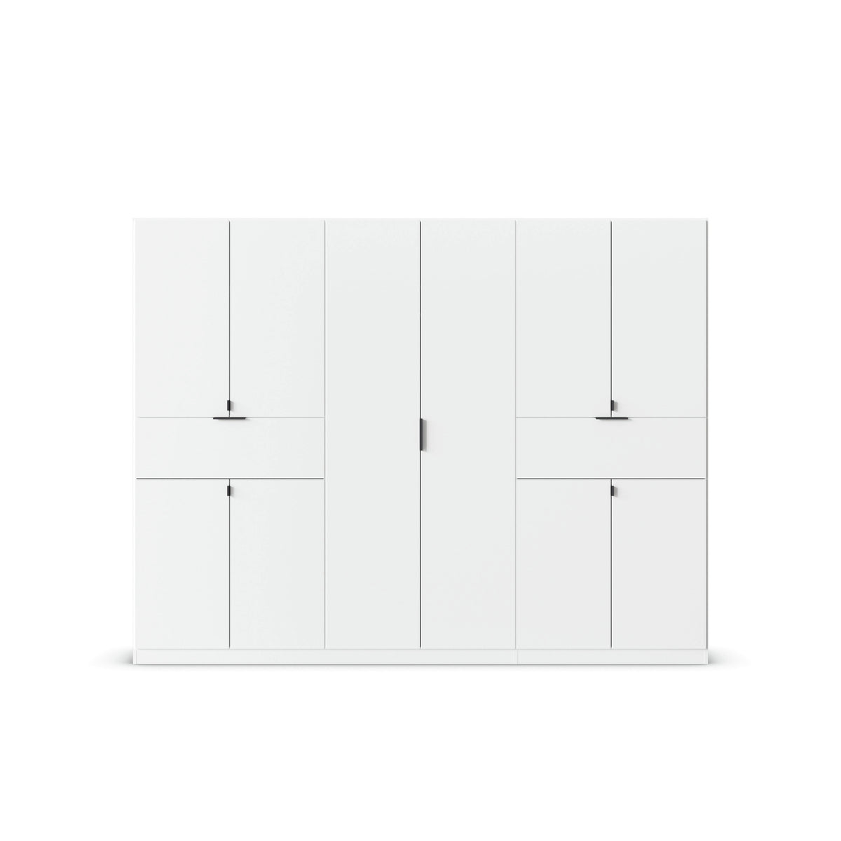RAU - Kleerkast Ticao - Wit decor – 271x210x54cm