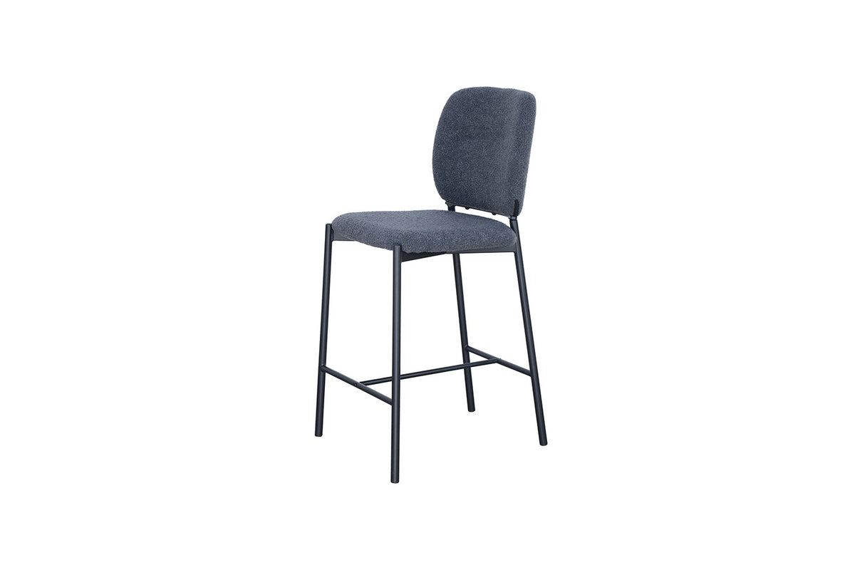 AANBIEDING - Counterstoel 'Sophia' Stof Donkergrijs