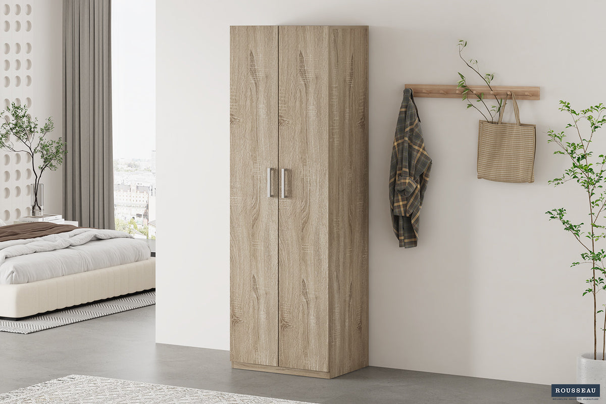 Opbergkast 'Mike' 60 cm 2 deuren Sonoma