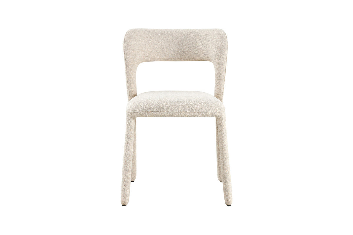 NIEUW - Stoel 'Elvas' Stapelbaar Stof Ote Sahara 112 Beige