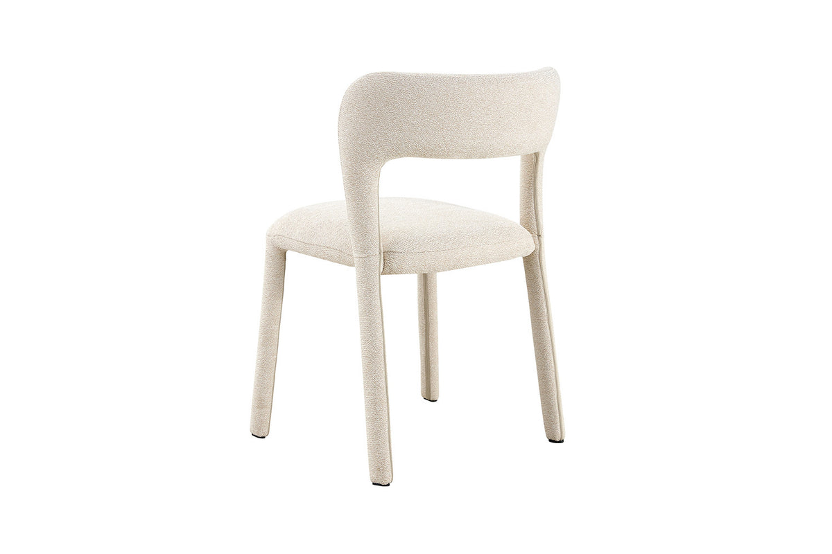 NIEUW - Stoel 'Elvas' Stapelbaar Stof Ote Sahara 112 Beige