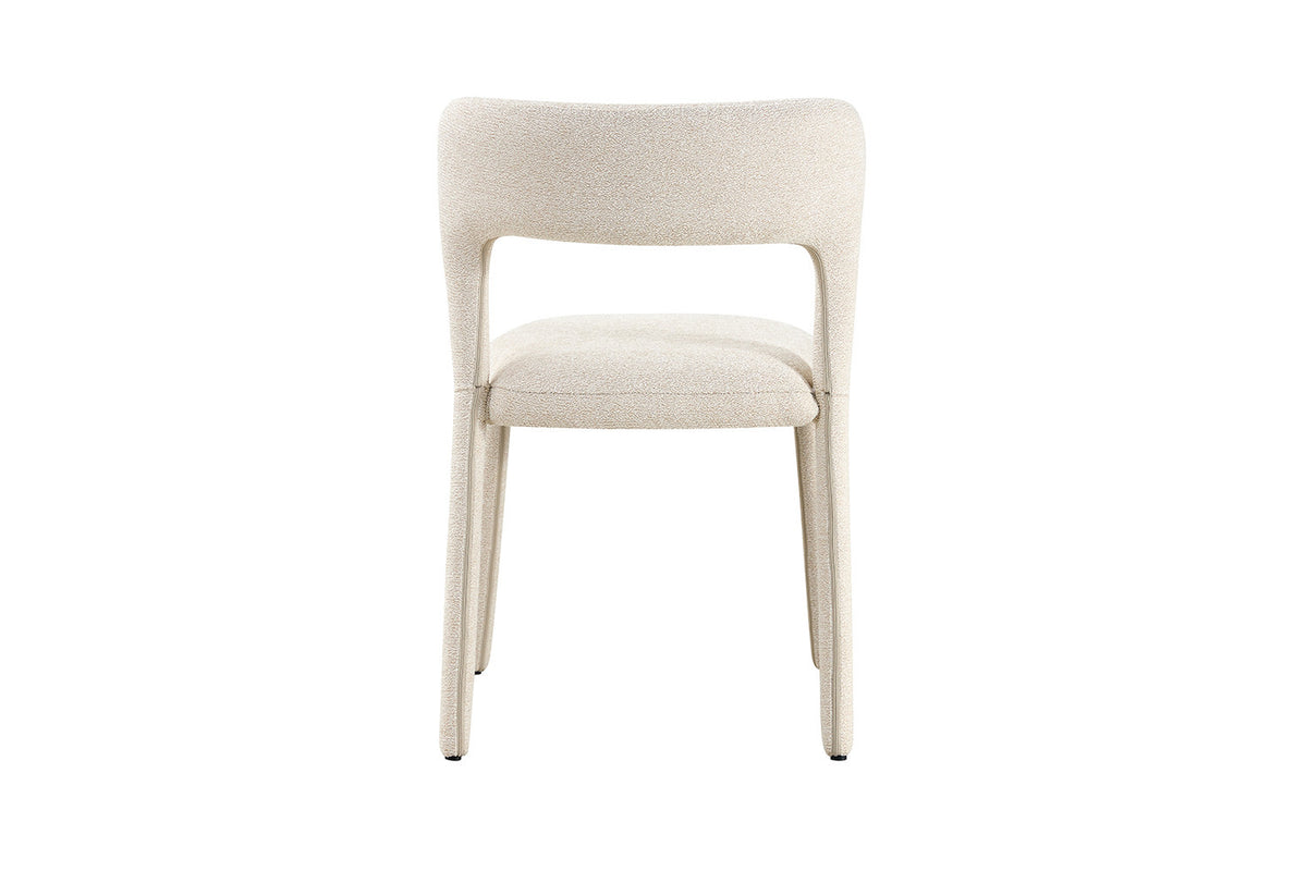 NIEUW - Stoel 'Elvas' Stapelbaar Stof Ote Sahara 112 Beige