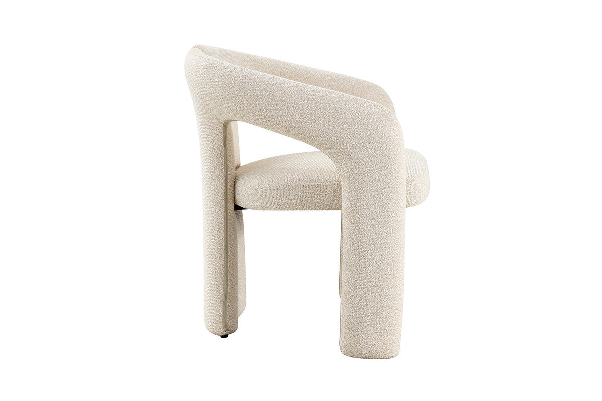 NOUVEAU - Chaise 'Beja' Tissu Ote Sahara 112 Beige