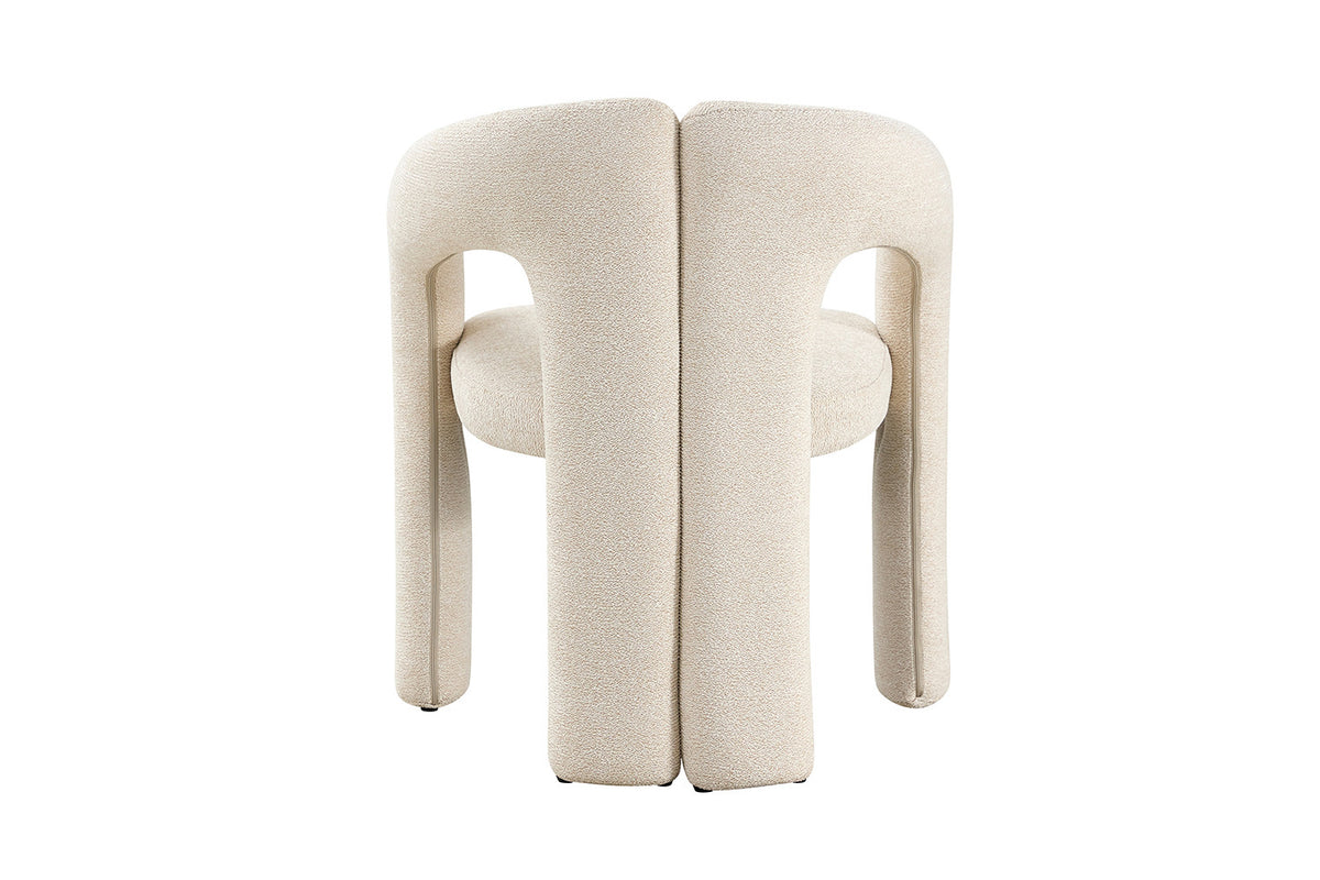 NOUVEAU - Chaise 'Beja' Tissu Ote Sahara 112 Beige