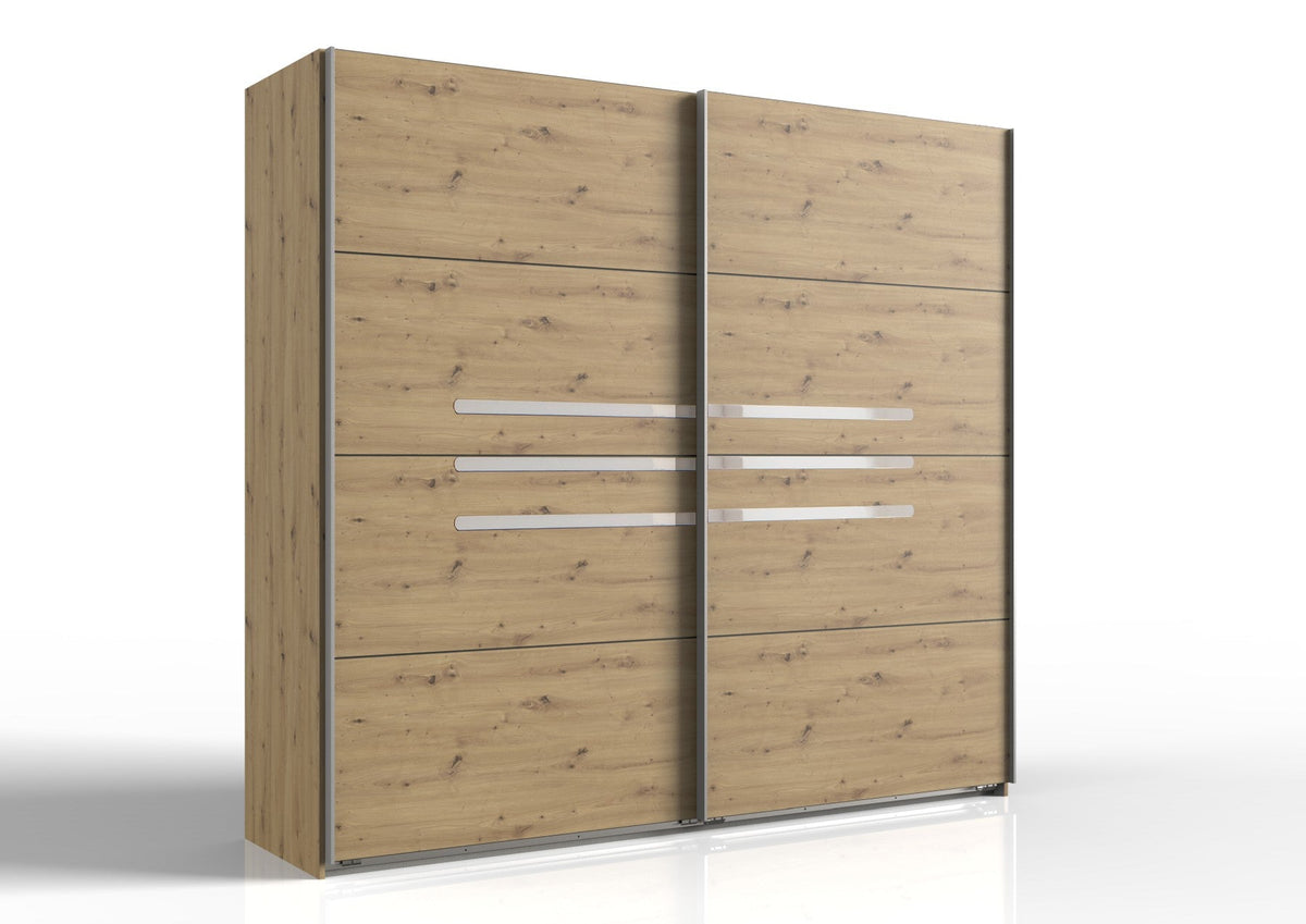 Wimex - Kleerkast Anna - 761864 - Artisan Eik/Chrome - 225x208x65cm
