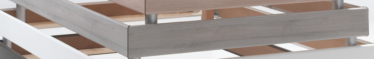 GBO - Bedframe Athena - Grijze Eik – 90 cm