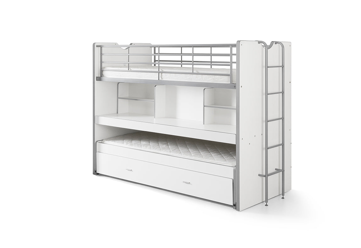 Vipack - Stapelbed Bonny - BONHS8014 - Wit - 101,5x161x221,5cm