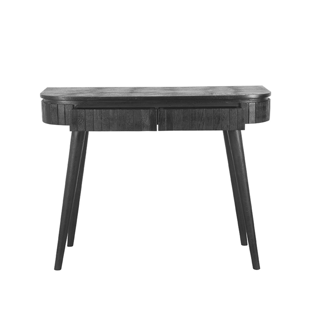LABEL51 Bureau Nils - Zwart - Mangohout