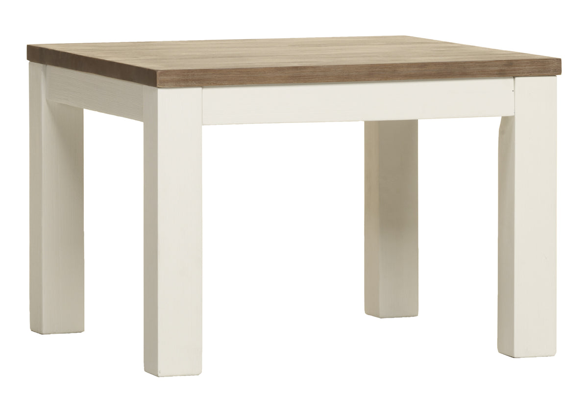 GBO - Cairo Hoektafel -  Rechthoekig – Massieve collectie – Wit 65x45x65 cm