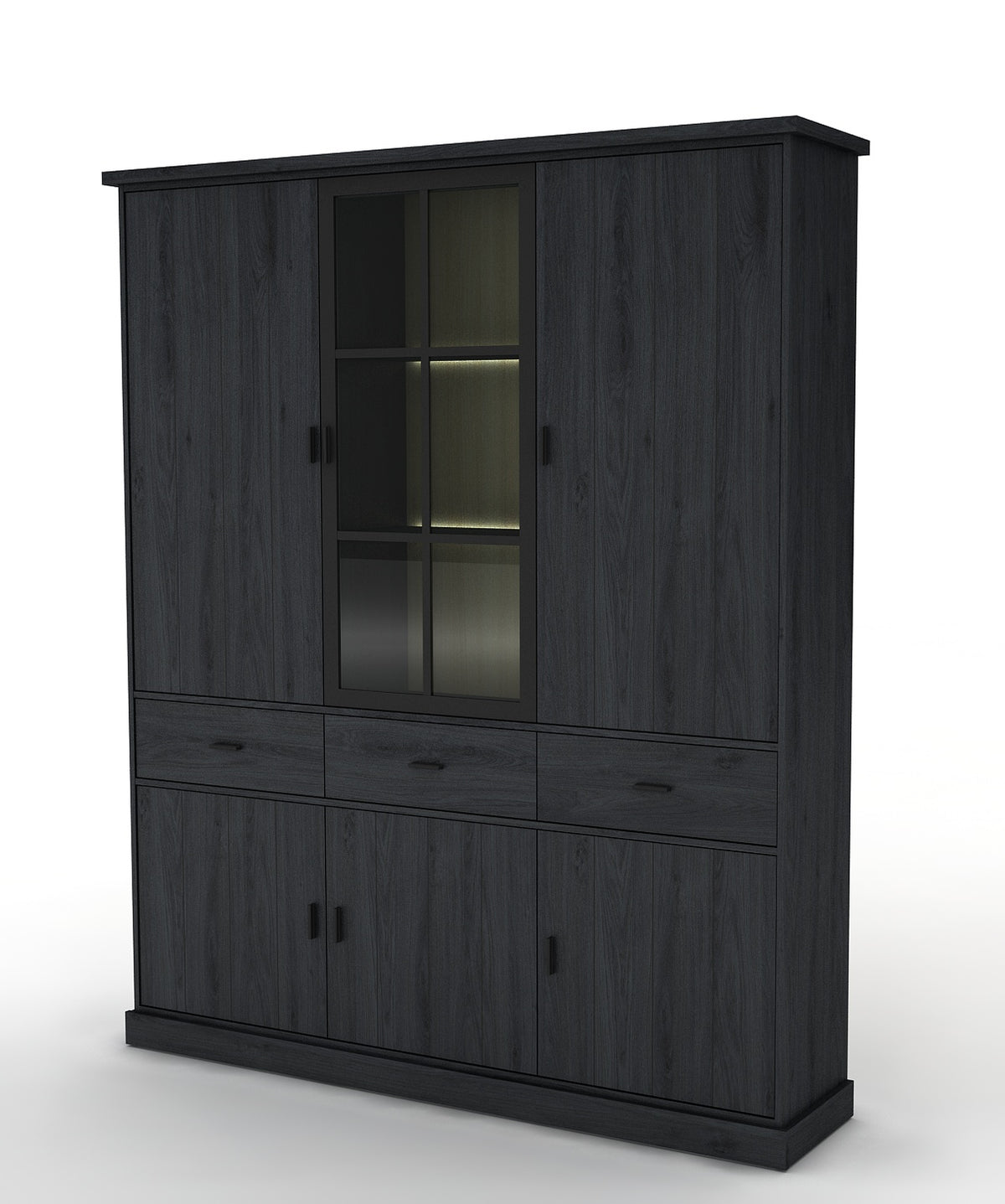 IDE – Vitrinekast 3D – Chartley - 171x220x36 cm