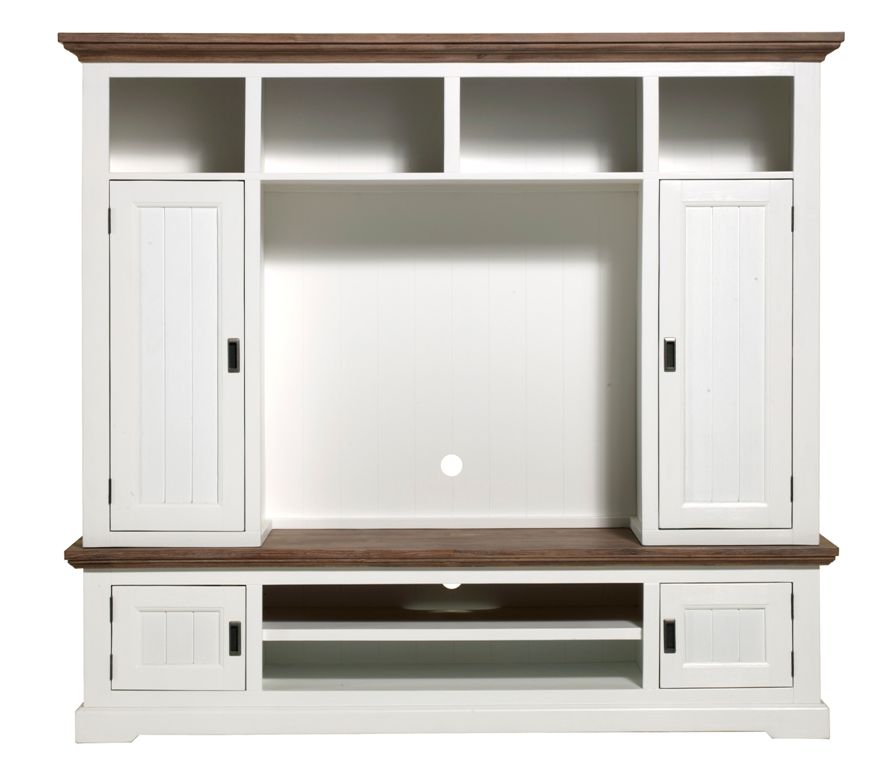 GBO - Meuble TV Cairo - Collection Massif 202x53x182,5 cm