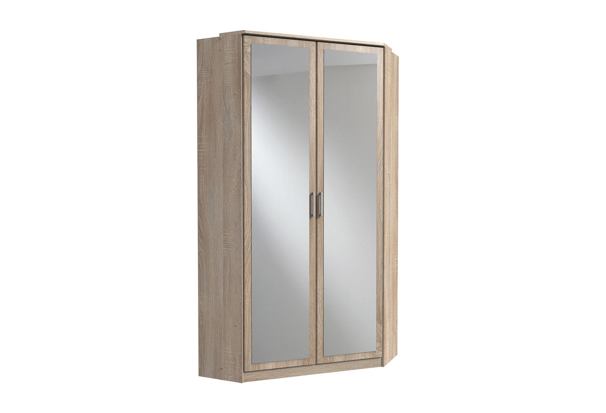 Wimex - Armoire Click - 140543 - Chêne brut - 95x199x58cm