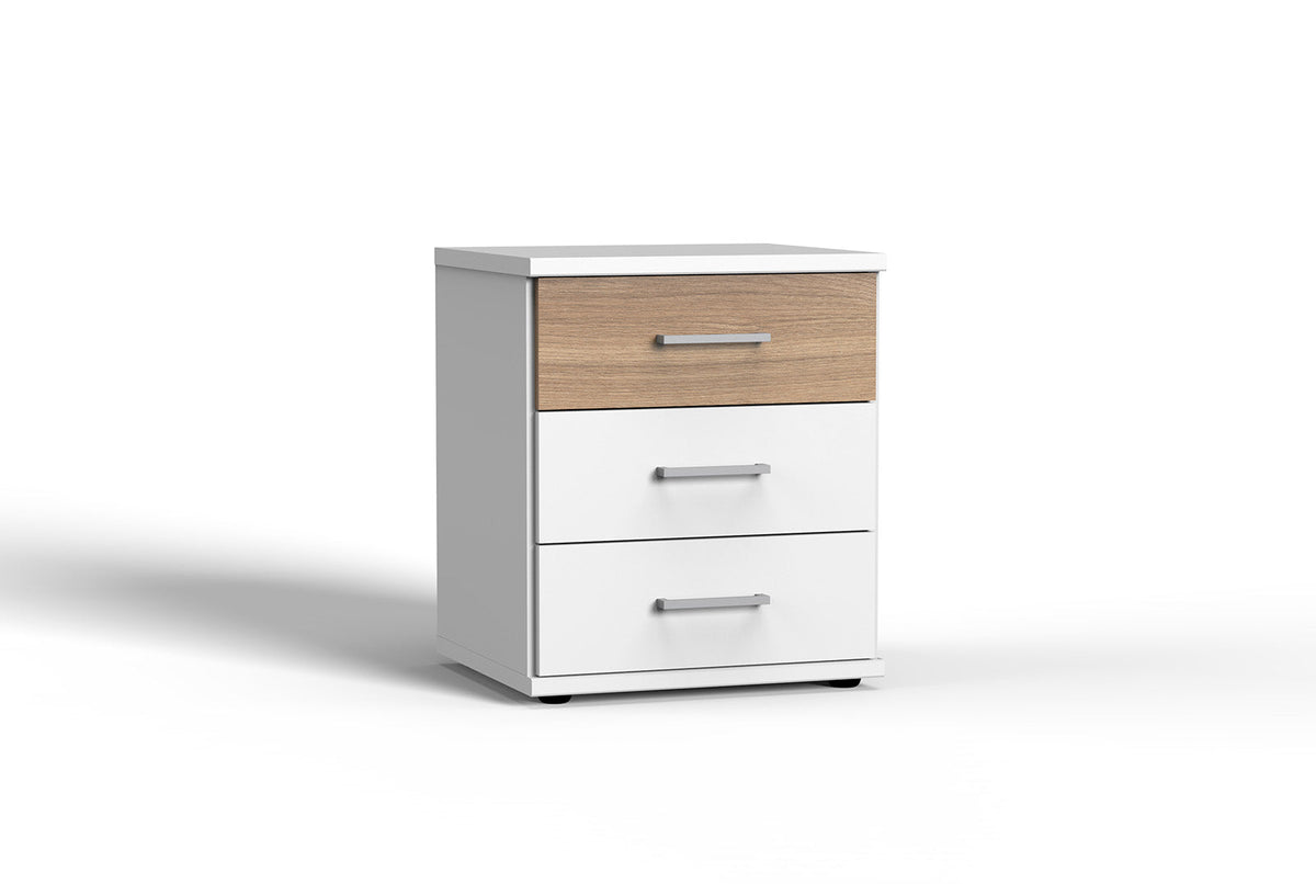 Wimex - Commode Click - 144317 - Wit/Eik - 46x58x40cm
