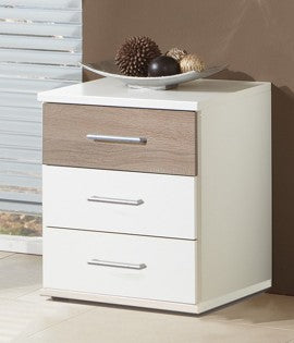 Wimex - Commode Click - 152317 - Wit/Ruwe Eik - 46x58x40cm
