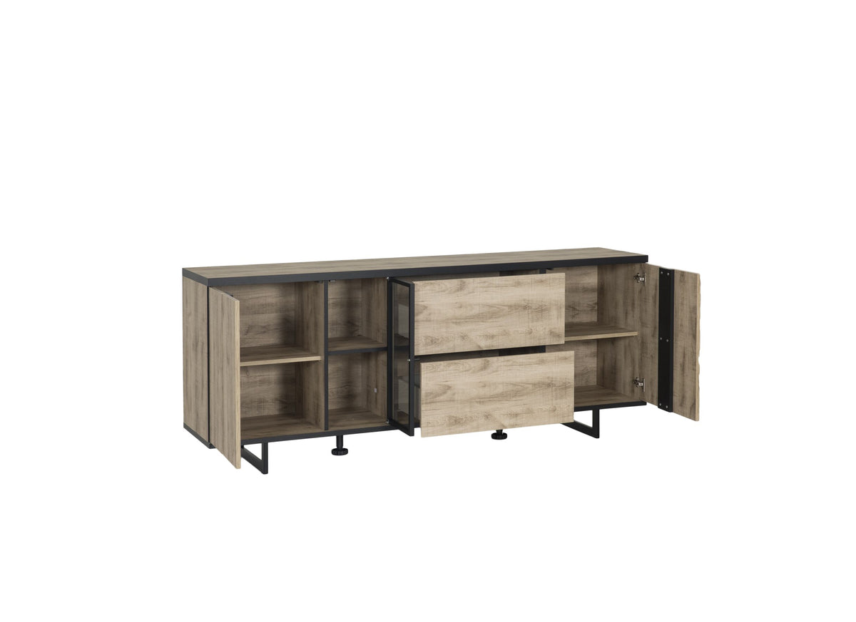 GBO - Dressoir Samson - Orca - 220x76x50 cm