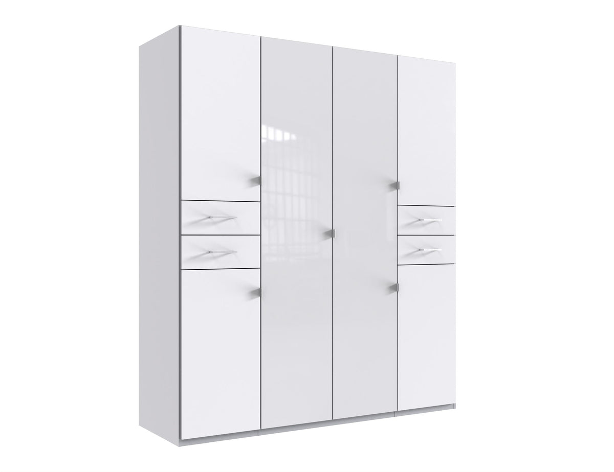 Wimex - Armoire Danzig - D47654 - Blanc - 180x208x58cm