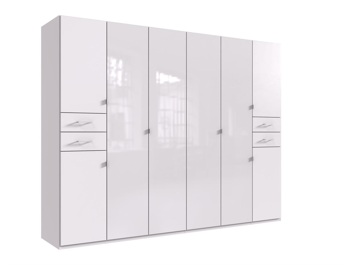 Wimex - Armoire Danzig - D47660 - Blanc - 270x208x58cm