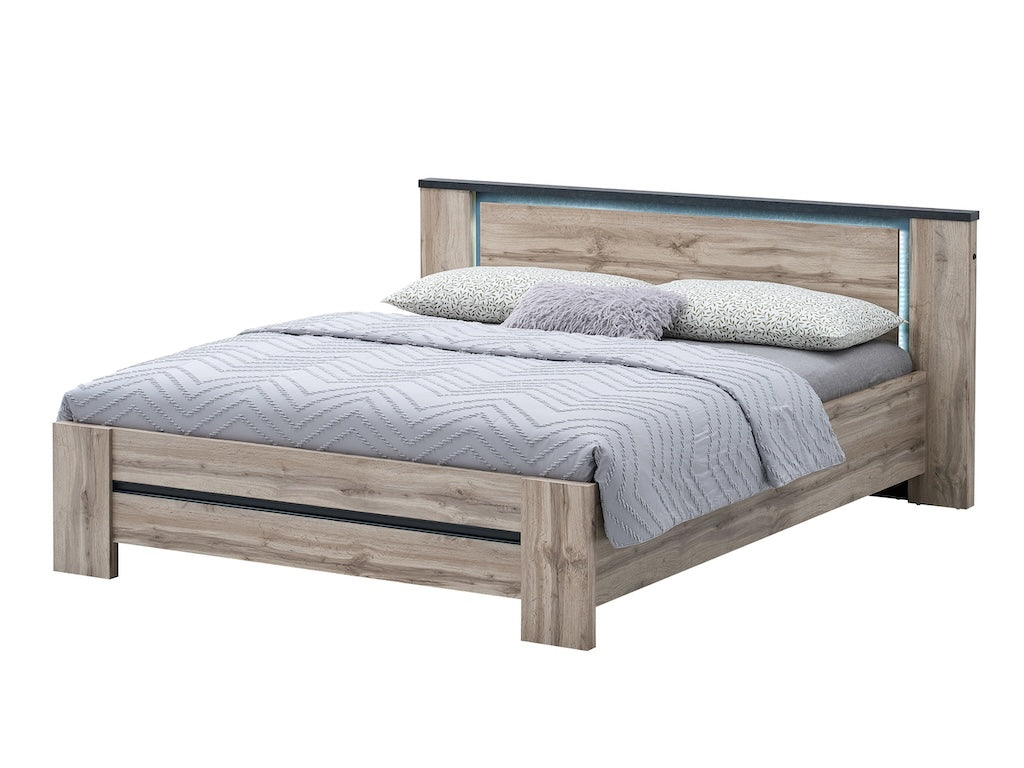 TYC - Bed Oslander - Canada Oak - 213x102x210,5cm
