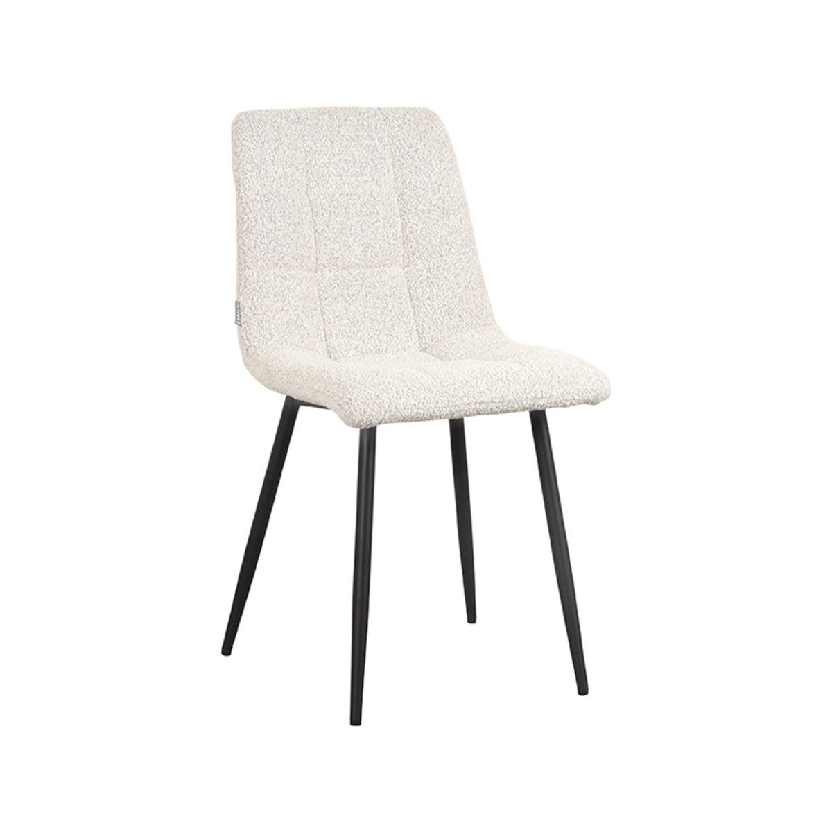 LABEL51 Chaise de salle à manger Juul - Naturel - Bouclé