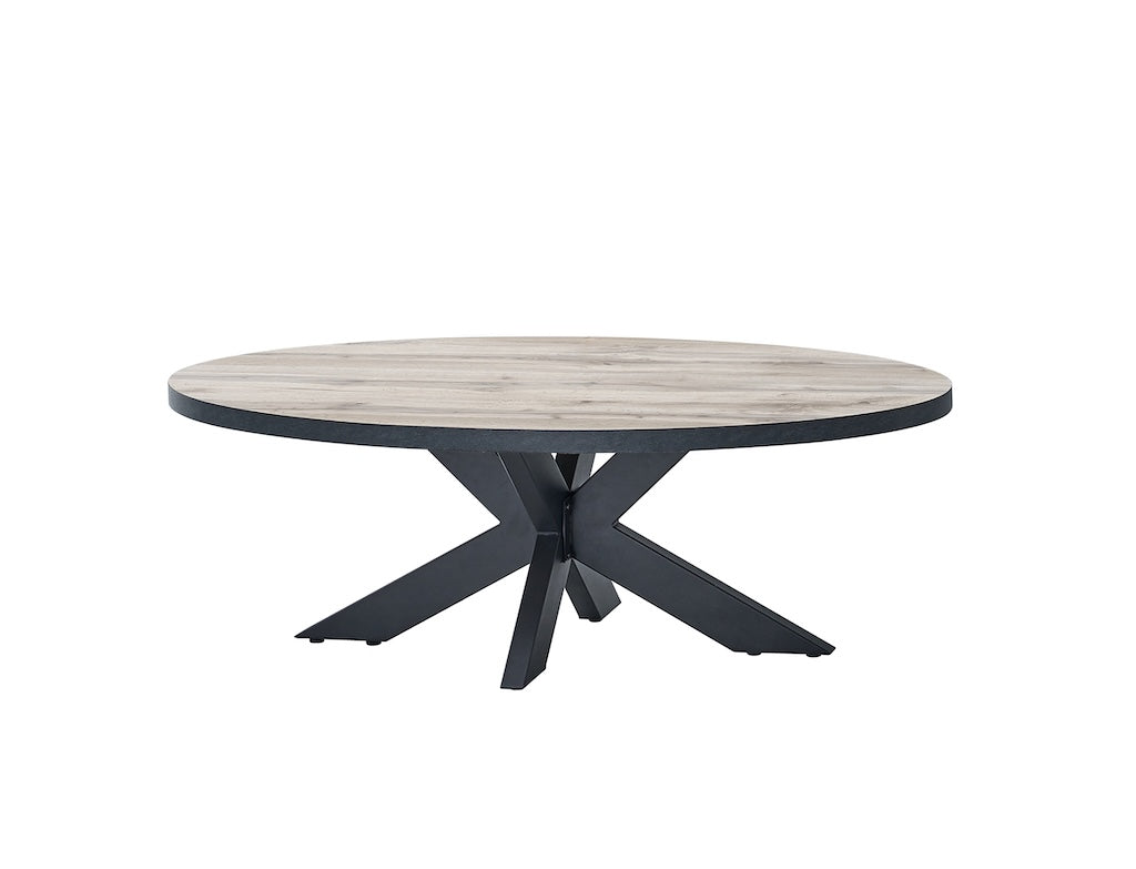 TYC - Salontafel ovaal Olivier - Canada Oak - 130x44x70cm