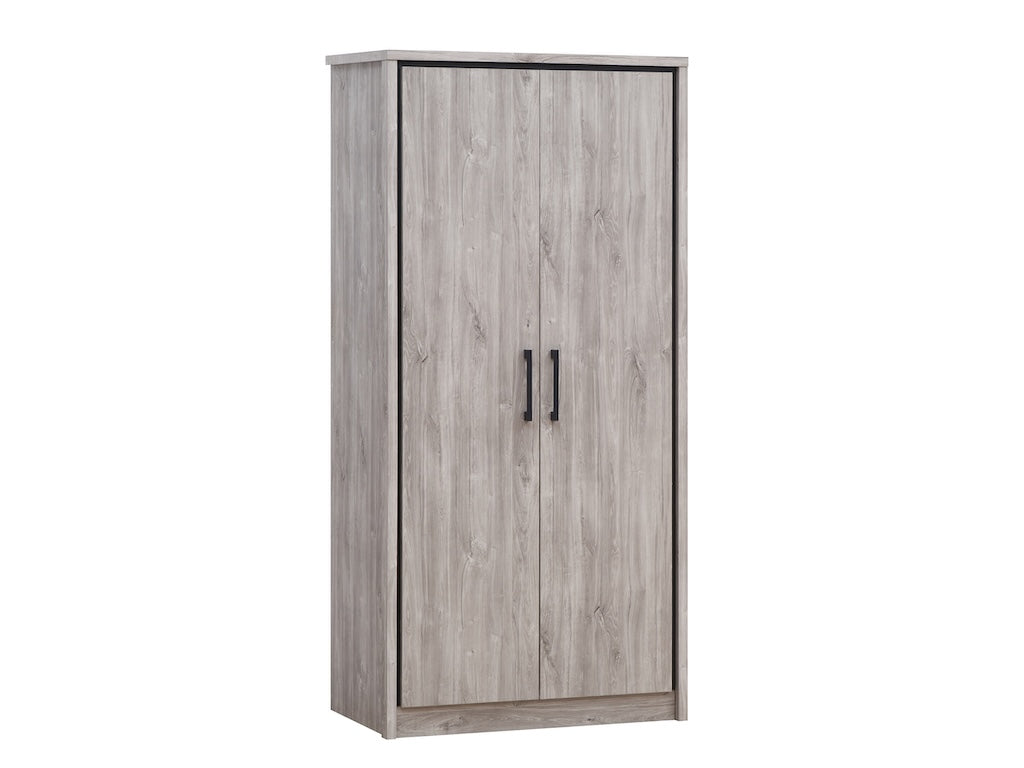 TYC - Jeugdkamer Oona - 3-delige set kleerkast 2 deuren - New grey oak