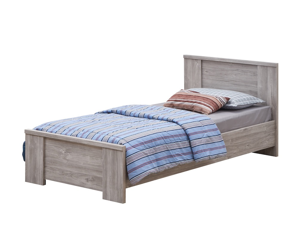 TYC - Bed Oona -  New Grey Oak - 98x86x207cm