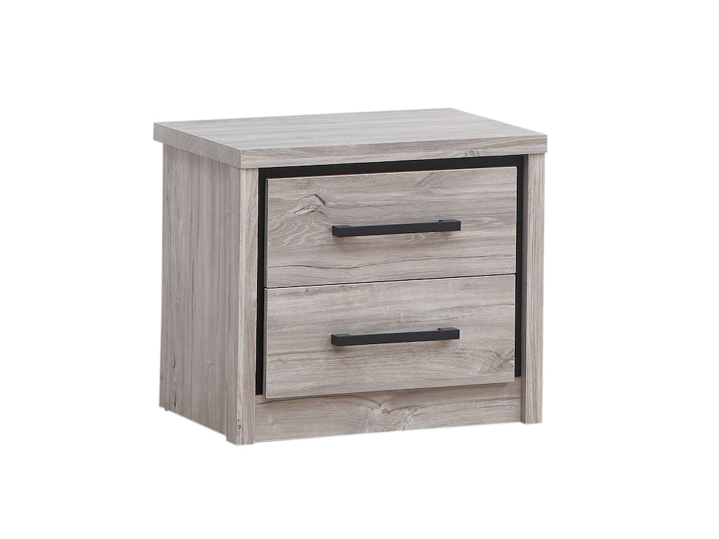 TYC - Jeugdkamer Oona - 3-delige set kleerkast 3 deuren - New grey oak